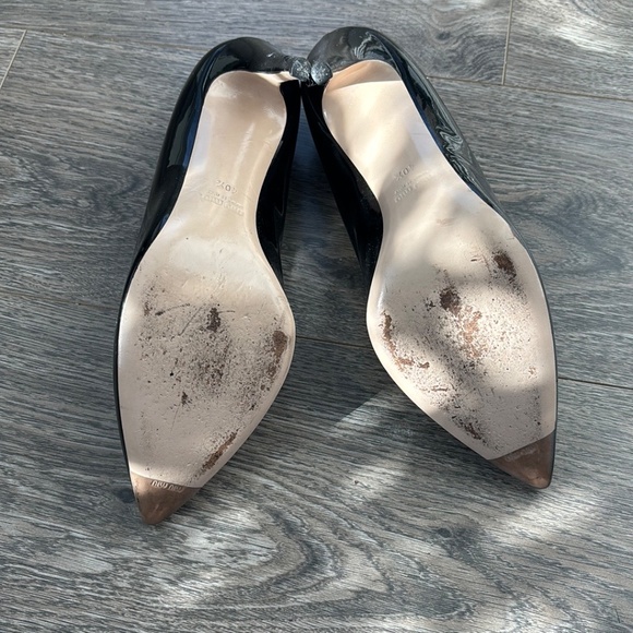 Miu Miu Black Patent Stilettos - Picture 5 of 8